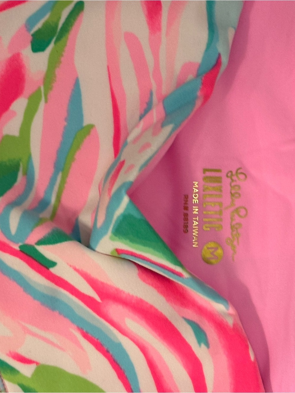 Lilly Pulitzer UPF 50+ Luxletic 21" Weekender High Rise Crop Leggings NWOT - Picture 4 of 4